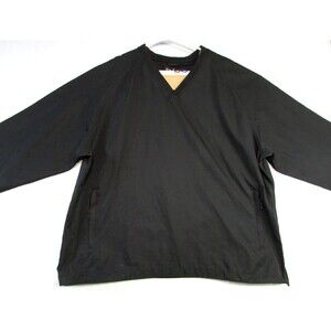 Ben Hogan Golf Men's Black Windproof Showerproof Pullover Jacket - Size XL